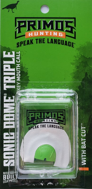 Primos Sonic Dome Triple Turkey Mouth Call 1 per pack PS1175