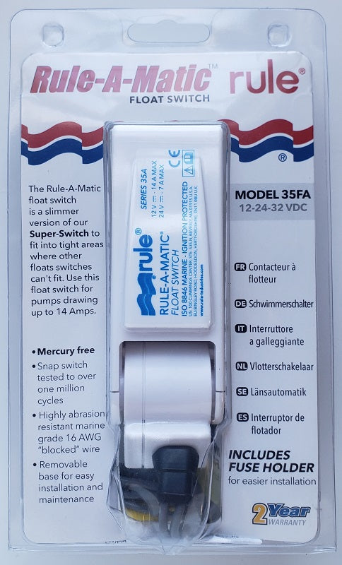 Rule-A-Matic Float Switch 35FA