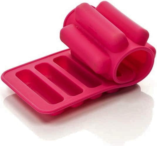 SE 10 Stick Silicone Ice Tray SIL 10ICE-RED