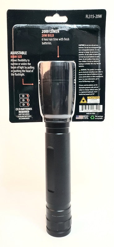 SE LED Adjustable Beam Flashlight