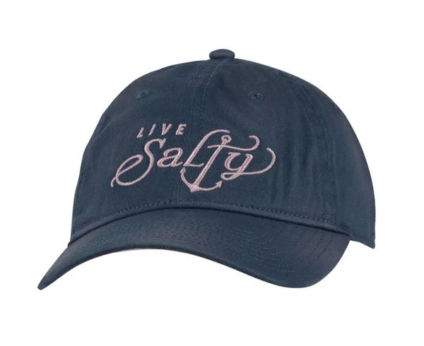 Salt Life Youth Salty Anchor Hat Washed Navy SLY20007