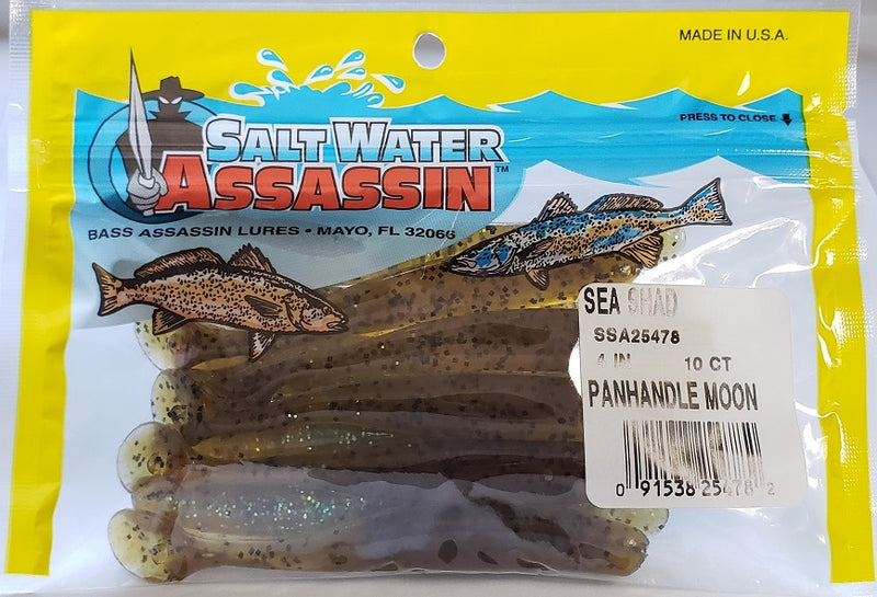 SaltWater Assassin Sea Shad Panhandle Moon