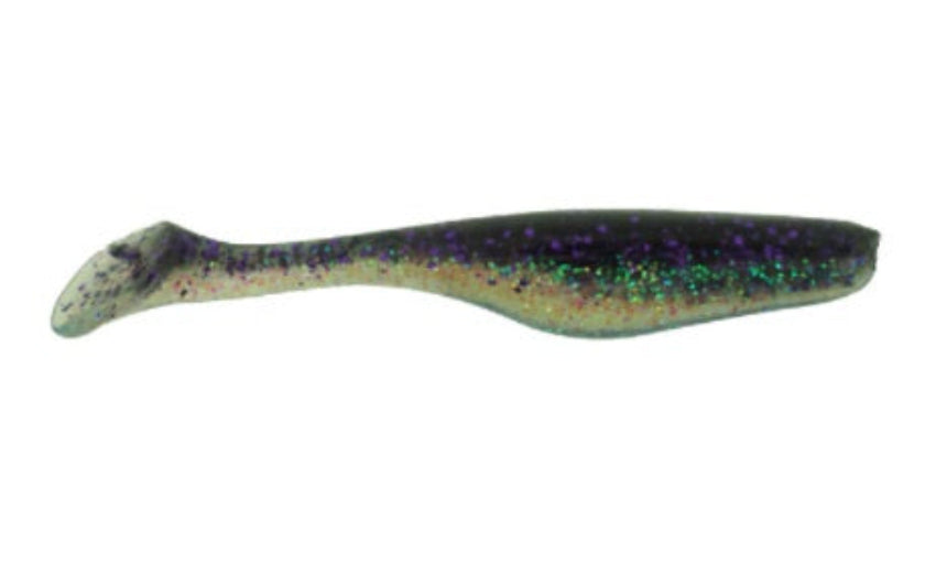 SaltWater Assassin Sea Shad Purple Moon 4" 10pk