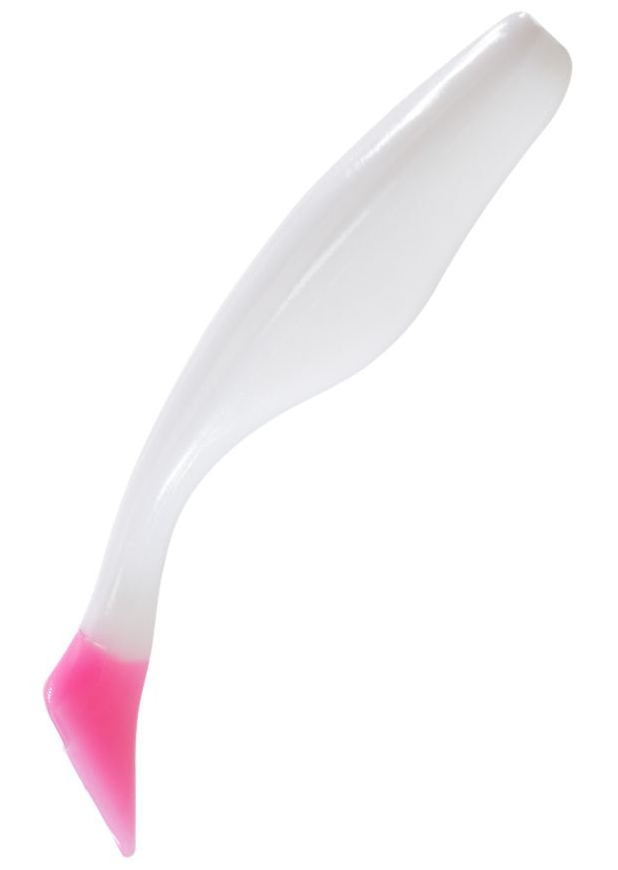 SaltWater Assassin Sea Shad White/Pink 4" 10pk