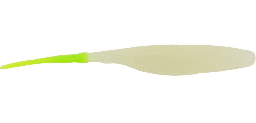SaltWater Assassin Shad Glow/Chartreuse 5" 8pk