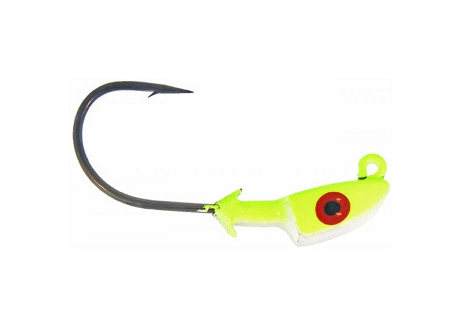 Saltwater Assassin Pro Elite Jigheads Chartreuse 1/4oz 3pk