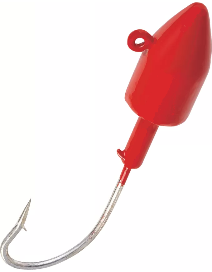 Sea Striker Got-Cha Jig Heads Red 3oz 2pk