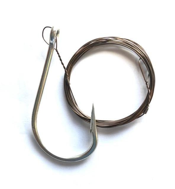 Eagle Claw Shark Wire Rig 2pk 11/0 135 Stainless Hook