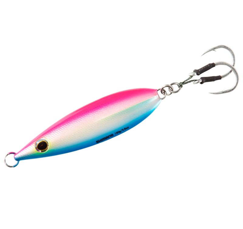 Shimano Flat-Fall Butterfly Jigs Pink Blue BFLFF200PB