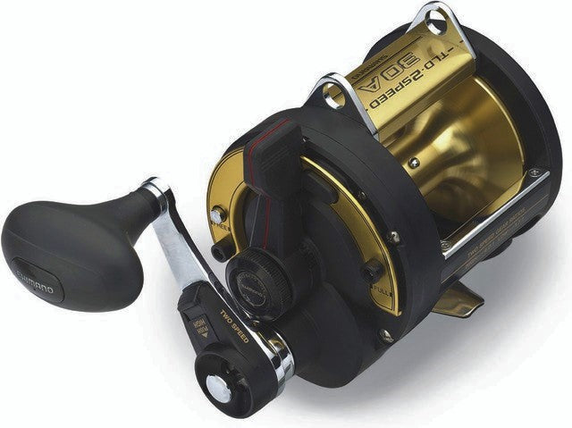 alternator fishing reel with a double loop Shimano TLD-2 Speed 30A Conventional Reel TLD30IIA
