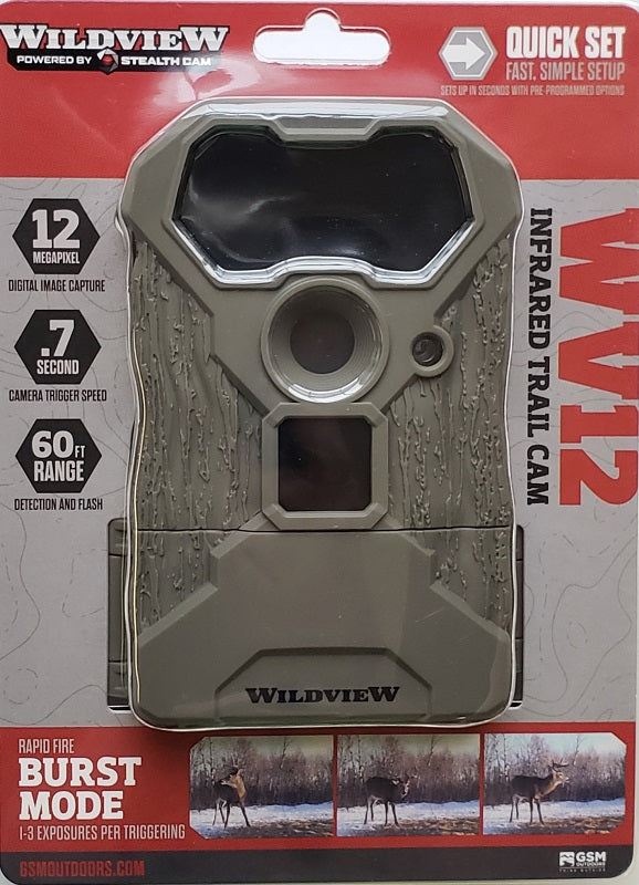 Stealth Cam Wildview WV12 Infrared Trail Camera STC-WV12