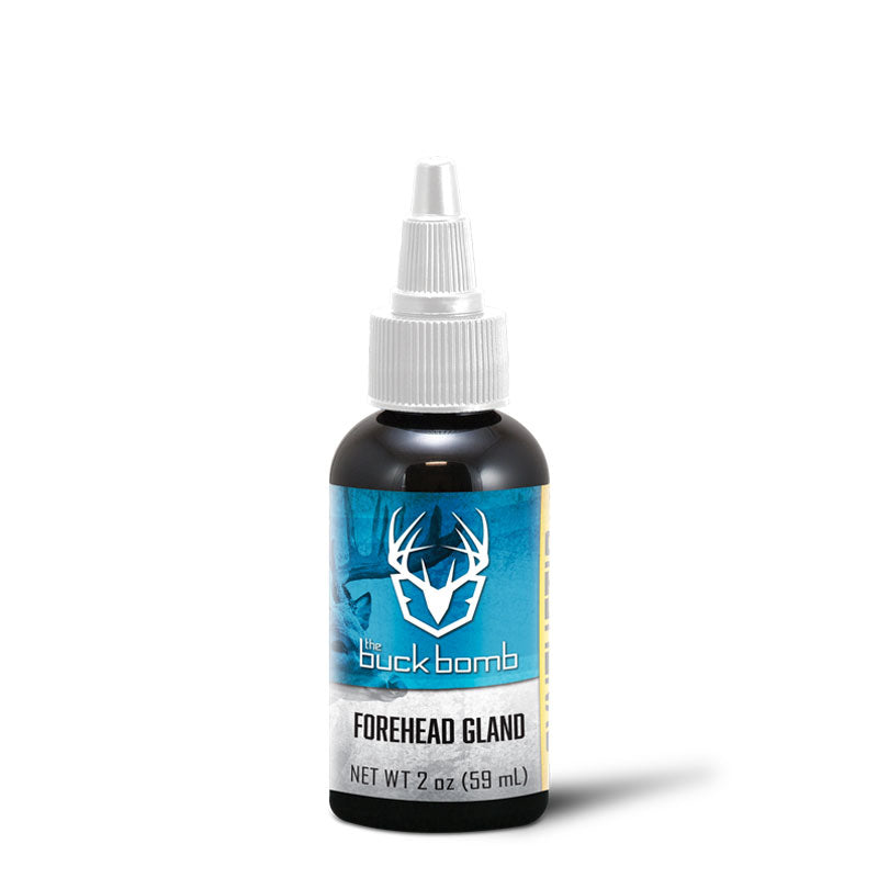 The Buck Bomb Synthetic Forehead Gland Liquid 2oz w/ Wicks