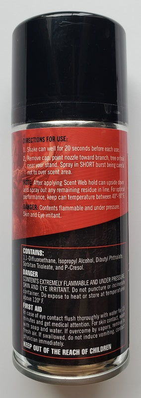 The Buck Bomb Scent Web Foam Spray She Heat Doe in Estrus 5oz Aerosol