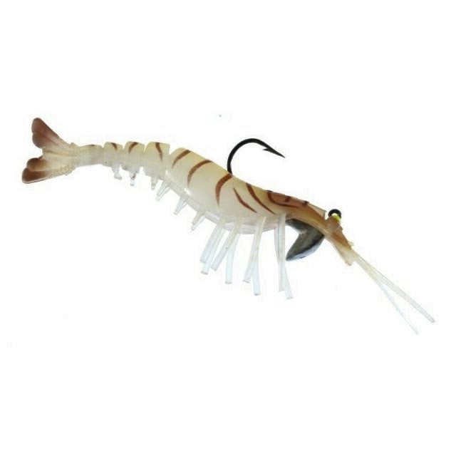 Vudu Jumbo Shrimp Brown 4" 2pk