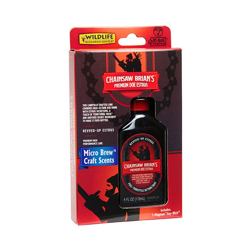 Wildlife Research Chainsaw Brian's Premium Doe Estrus Scent 4oz 105