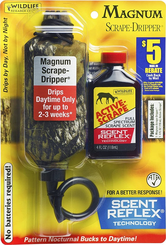 Wildlife Research Magnum Scrape-Dripper with Active Scrape Scent 386