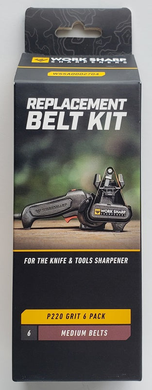 Work Sharp Sharpeners Replacement Belt Kit Med P220 WSSA0002704
