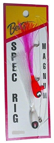 Betts Spec Rig Magnum 1/8 oz Pink/White