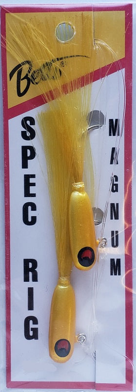 Betts Spec Rig Magnum 1/4 oz Yellow/Yellow