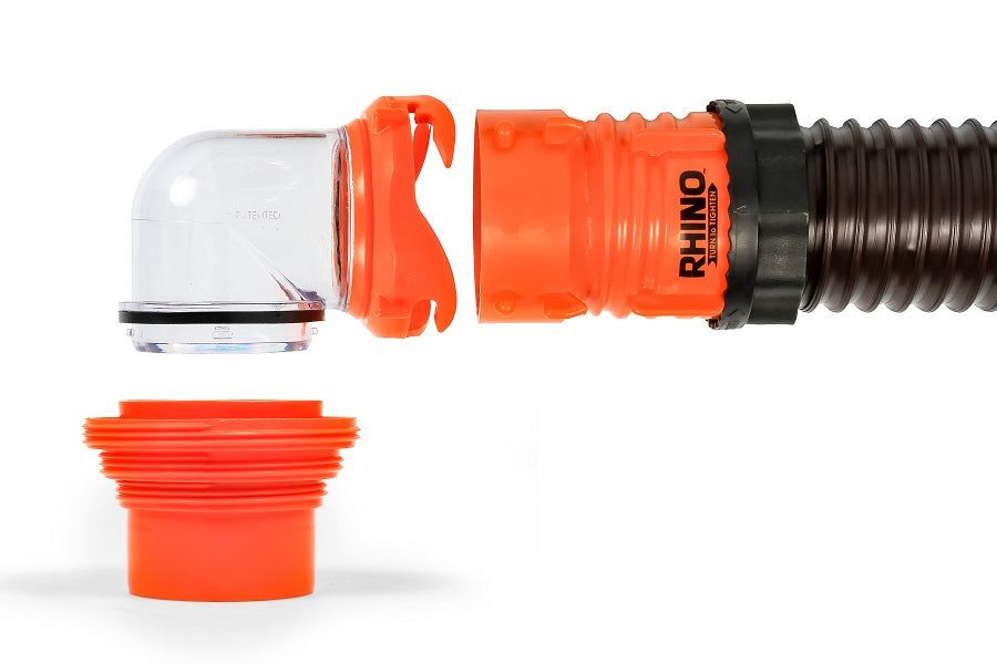 Camco 15' RhinoFlex RV Sewer Hose Kit 39761