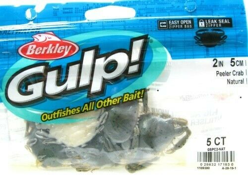 Berkley Gulp! Natural Peeler Crab 2"
