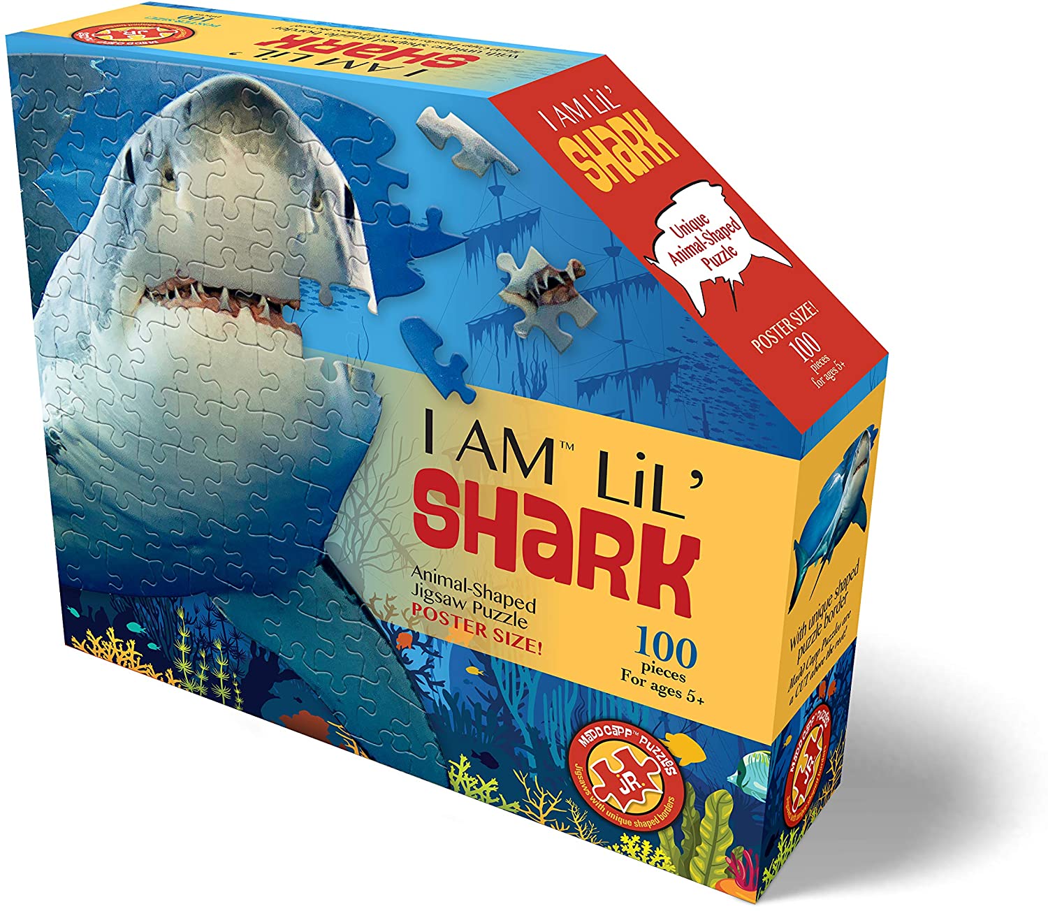 Madd Capp Puzzles 100 piece I Am LiL' Shark