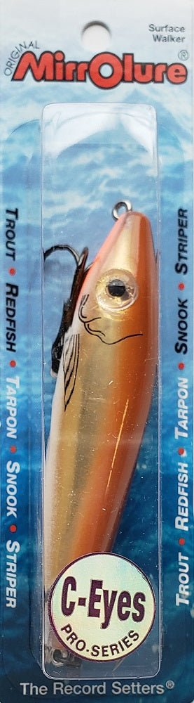 MirrOlure C-Eye Pro Dog Jr. Surface Walker C85MR-RED