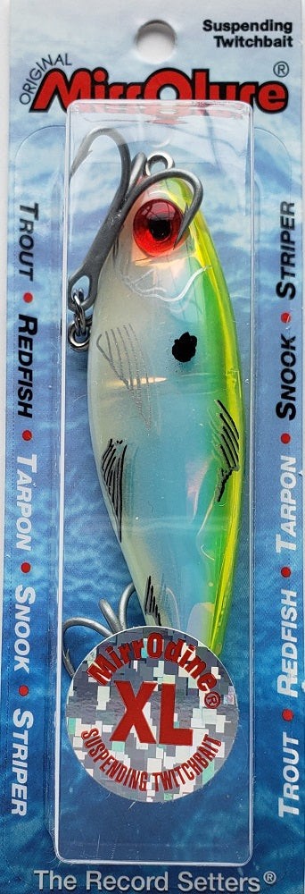 MirrOlure MirrOdine XL Suspending Twitchbait 27MR-CFPR