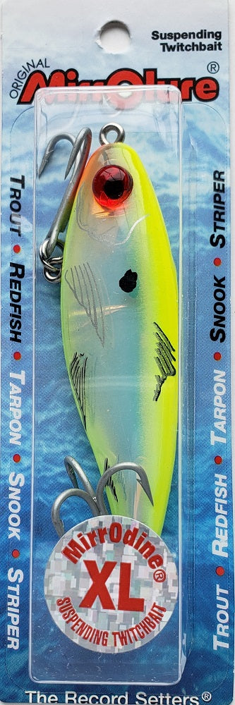MirrOlure MirrOdine XL Suspending Twitchbait 27MR-CH