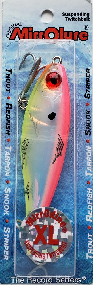 MirrOlure MirrOdine XL Suspending Twitchbait 27MR-EC
