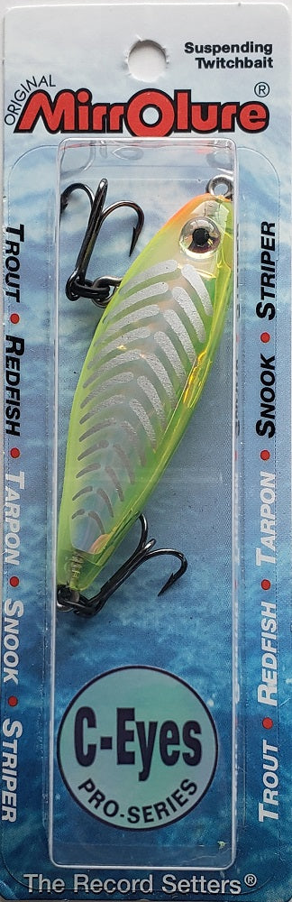 MirrOlure C-Eye Pro-Series Twitchbait C17MR-CHSB