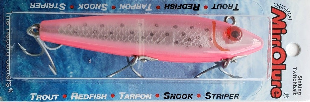MirrOlure Spotted Trout Series Sinking Twitchbait TT-HP