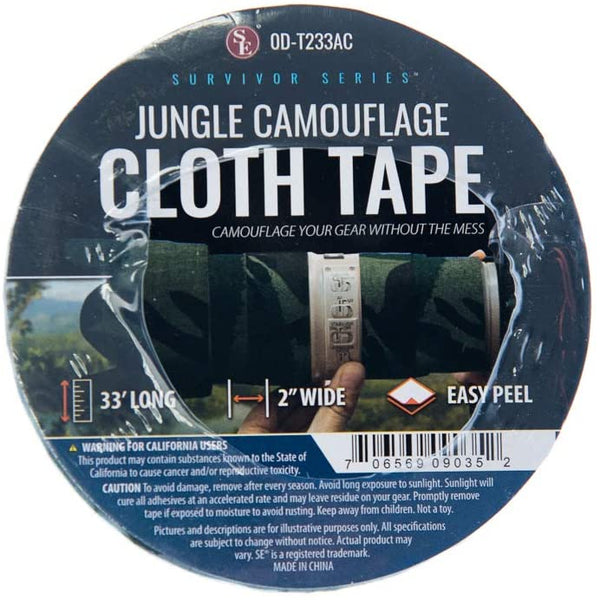 SE Jungle Camouflage Cloth Tape Survivor Series OD-T233AC