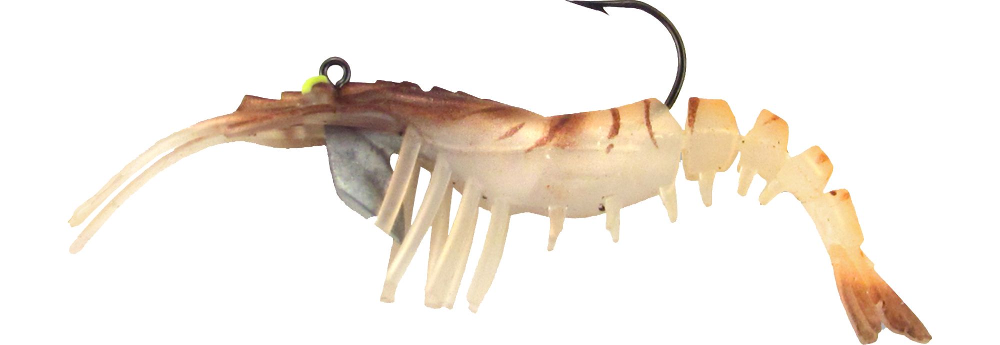 Vudu Shrimp Brown 3-1/4 2pk