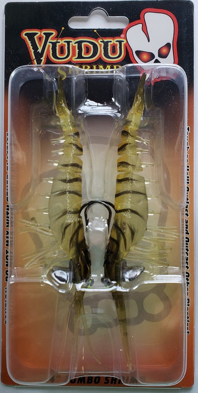 Vudu Jumbo Shrimp Gold 4" 2pk