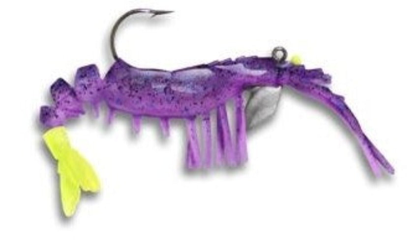 Vudu Shrimp Purple/Chartreuse 3-1/4"