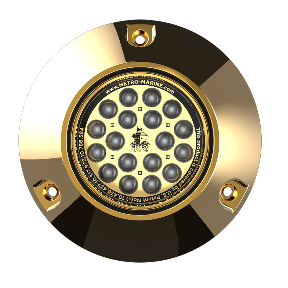 Metro Marine High-Output Submersible Underwater Light w/Intelligent Monochromatic LEDs - Blue, 90 Beam  [F-BMR1-B3-90]
