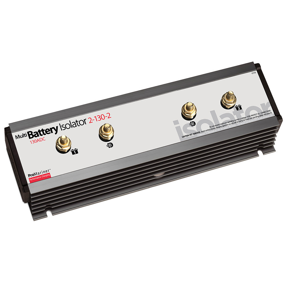 ProMariner Battery Isolator  130 AMP  2 Alternator  2 Battery 