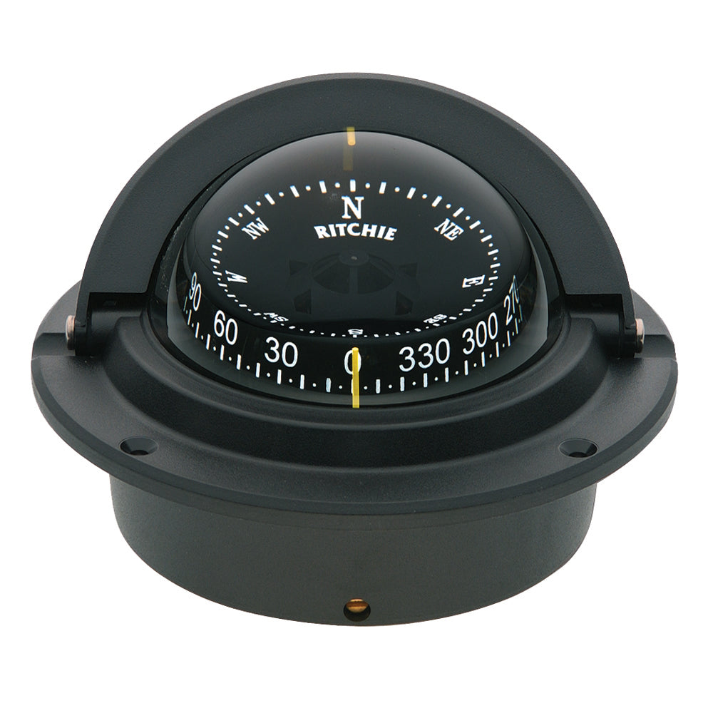 Ritchie F83 Voyager Compass  Flush Mount  Black