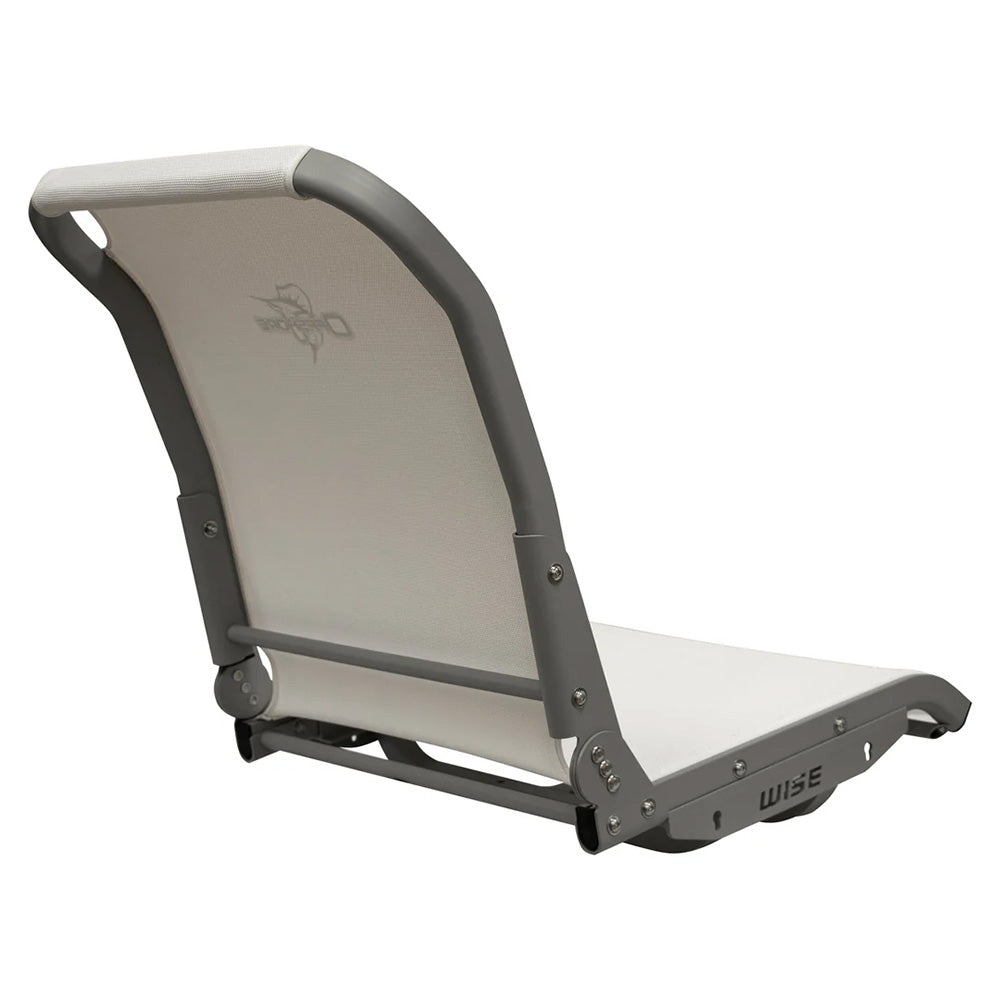 Wise 3374 Aero X CoolRide Mesh MidBack Boat Seat  White