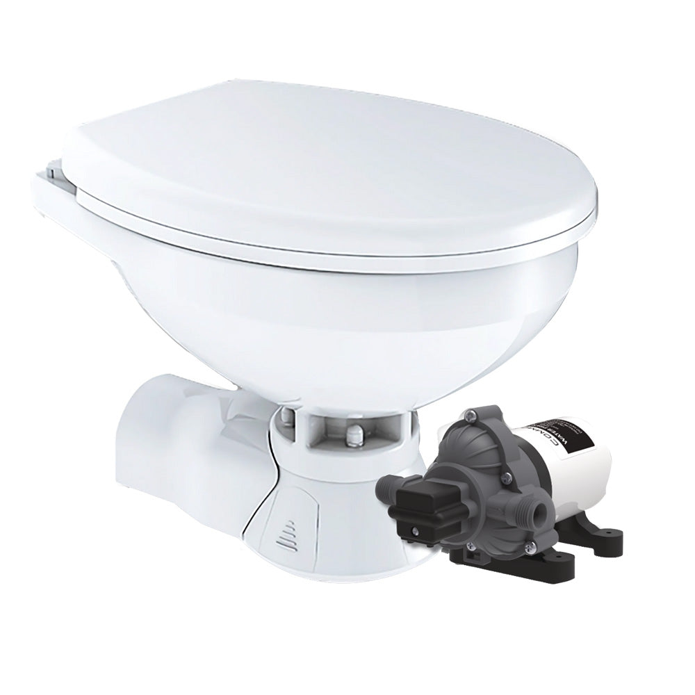 Commodore Quiet Flush Electric Toilet