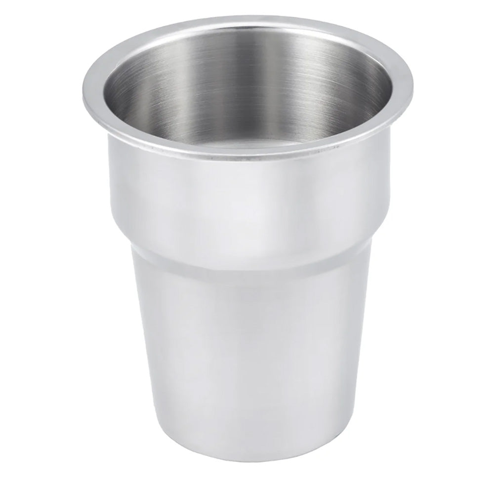Whitecap Extra Large Stainless Steel Flush Cup holder S3507C
