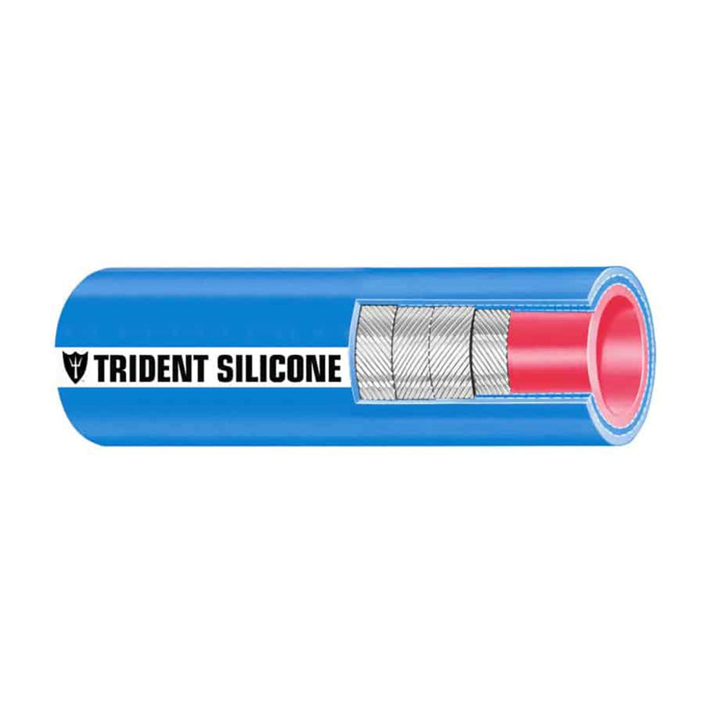 Trident Marine 312 x 36 Blue Silicone Wet Exhaust Hose 