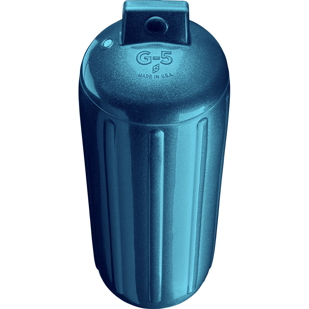 Polyform G5 Twin Eye Fender 88 x 268  Metallic Blue 