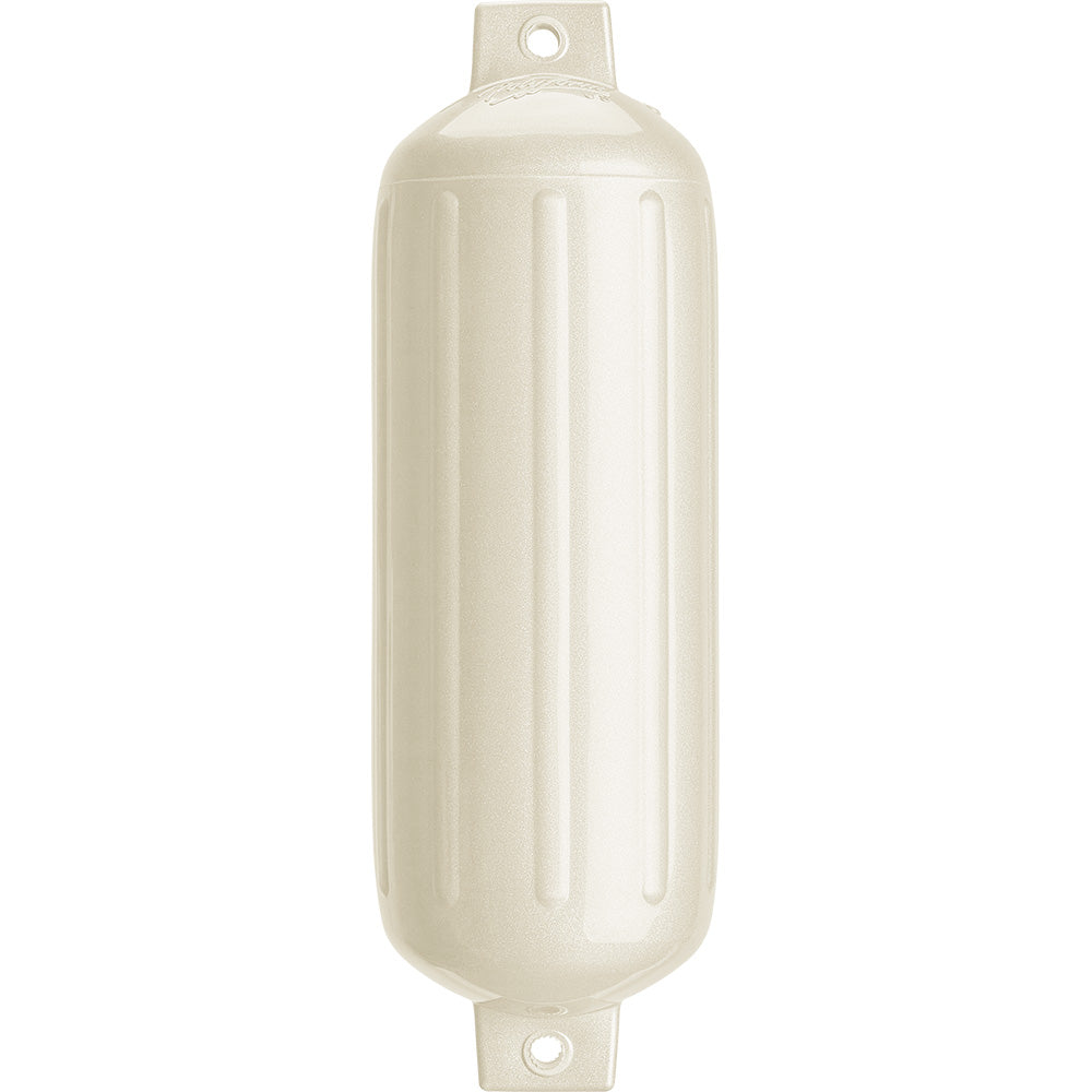 Polyform G5 Twin Eye Fender 88 x 268  Metallic White