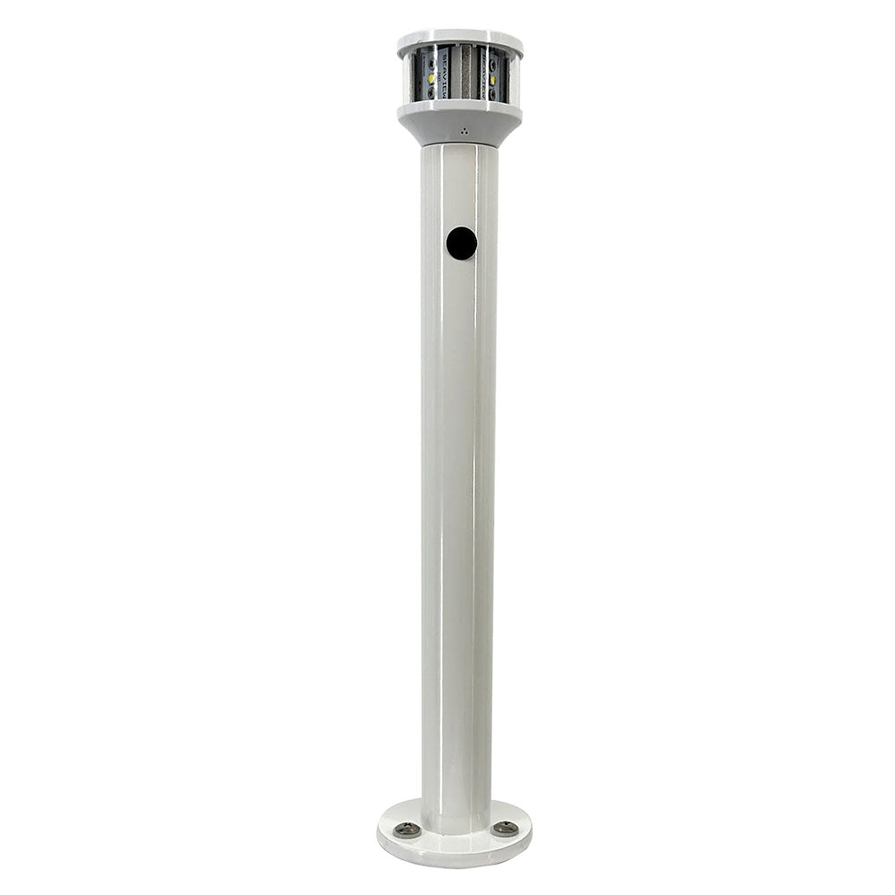 Seaview 12" Fixed Light Post w/C5 Certified All-Round LED Light [SVLTP12LEDC5]