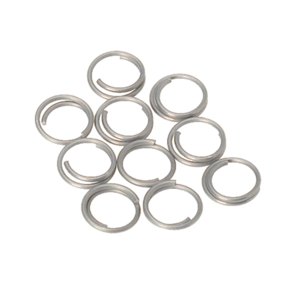 Stainless Steel Split Rings - 10mm 