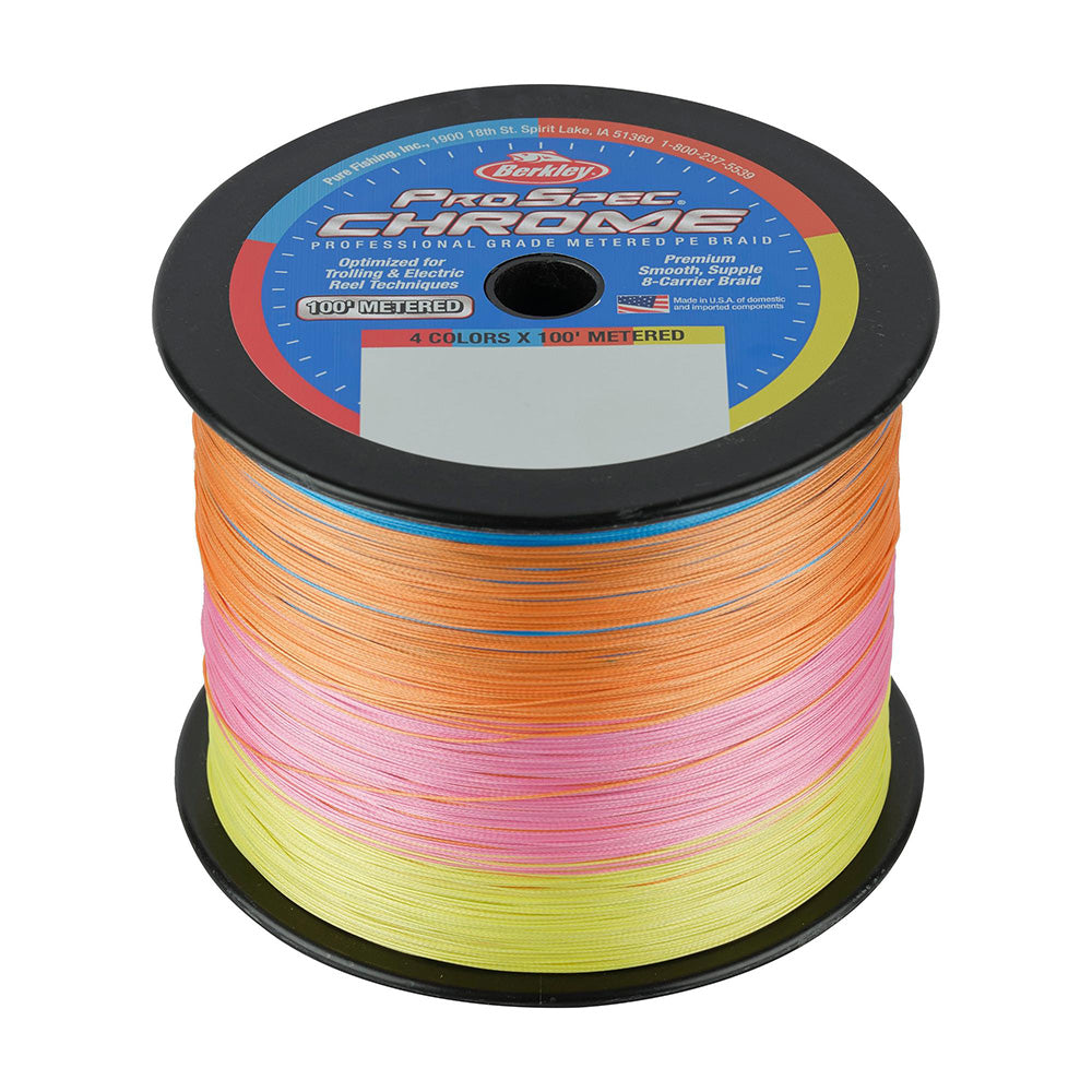 Berkley ProSpec Chrome 4 x 100 Metered Braid  50lb  3500yd 