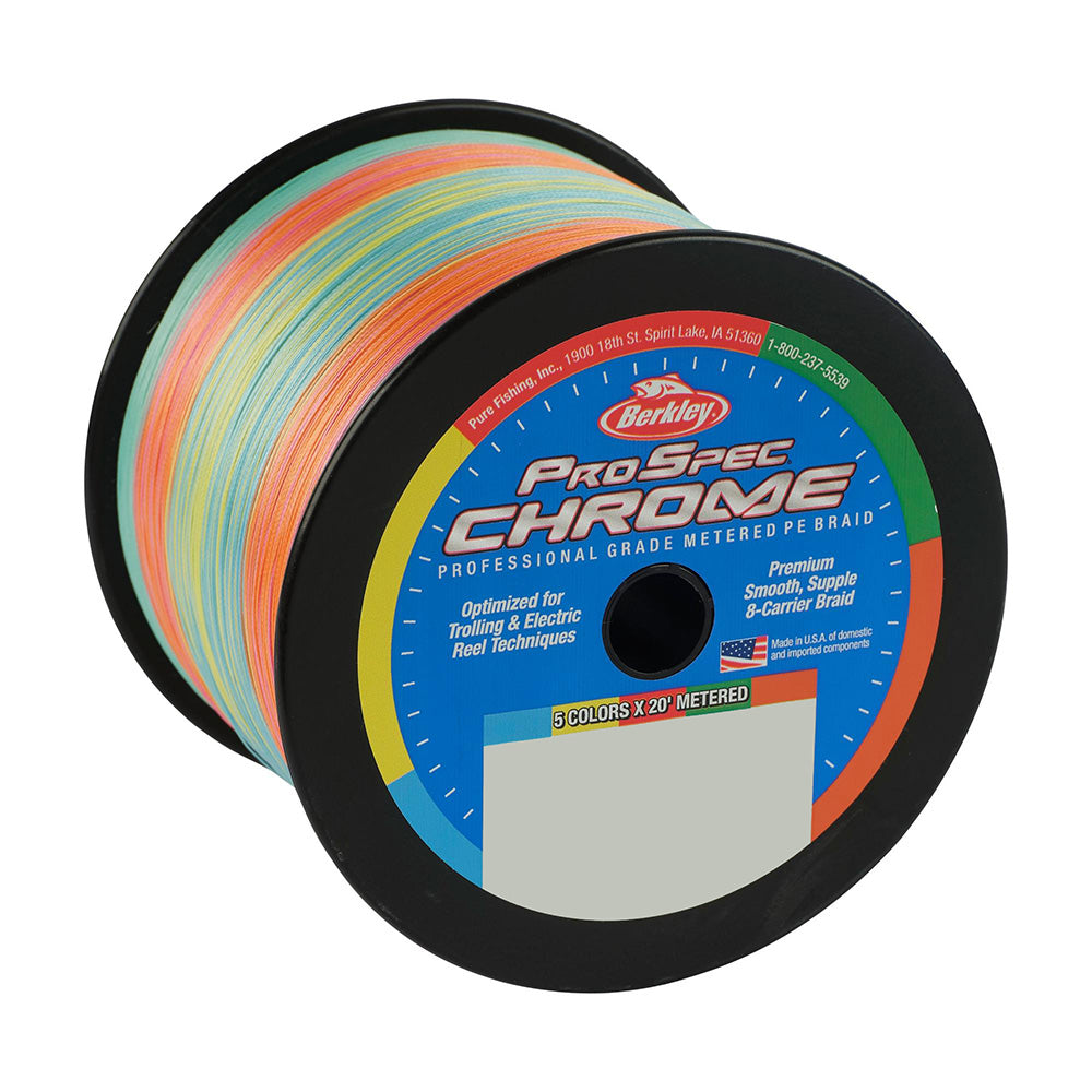 Berkley Prospec Chrome 5 x 20' Metered Braid - 50lb - 3500yd [1621891]