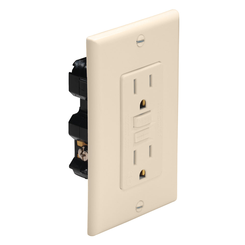Marinco Ground Fault Circuit Interrupter (GFCI) - Ivory 1591-FI